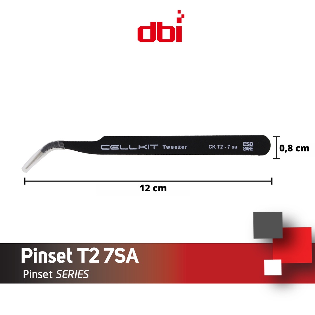 Pinset Bengkok CELLKIT T2 7SA