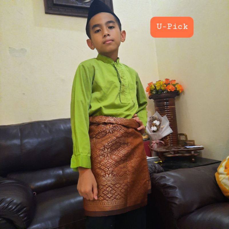 RUMPAK ANAK / SONGKET ANAK COWOK/ RUMPAK ANAK MELAYU