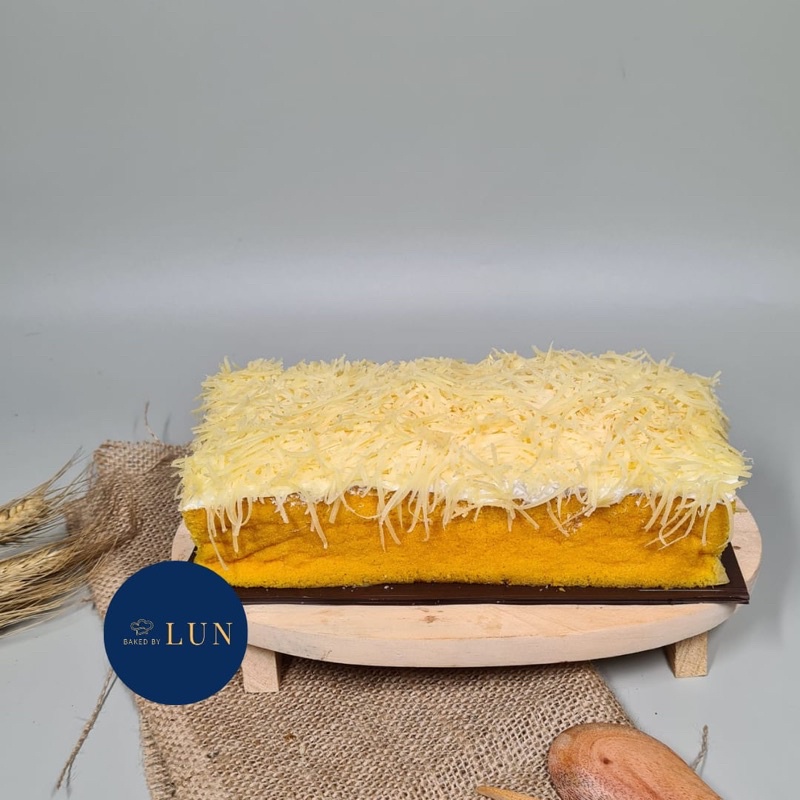 

kue bolu keju | sponge cake premium keju