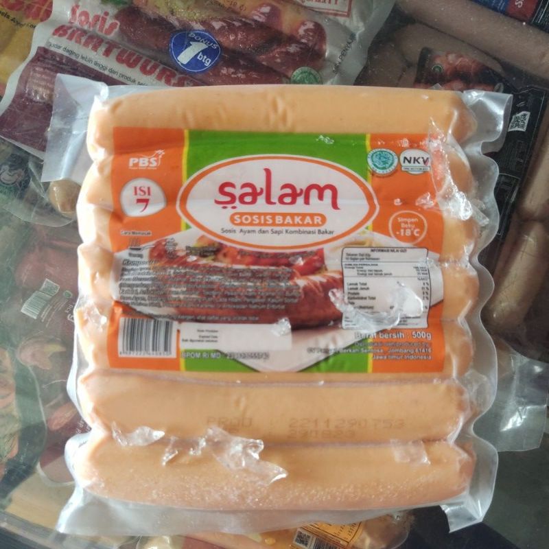 Sosis Salam Sapi &amp; ayam 500gr