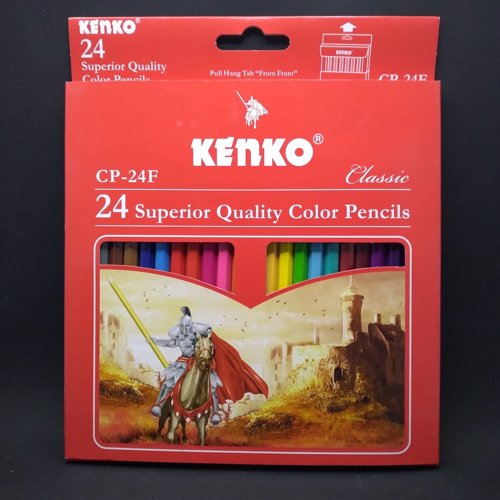 

PENSIL WARNA KENKO 24 WARNA CLASSIC