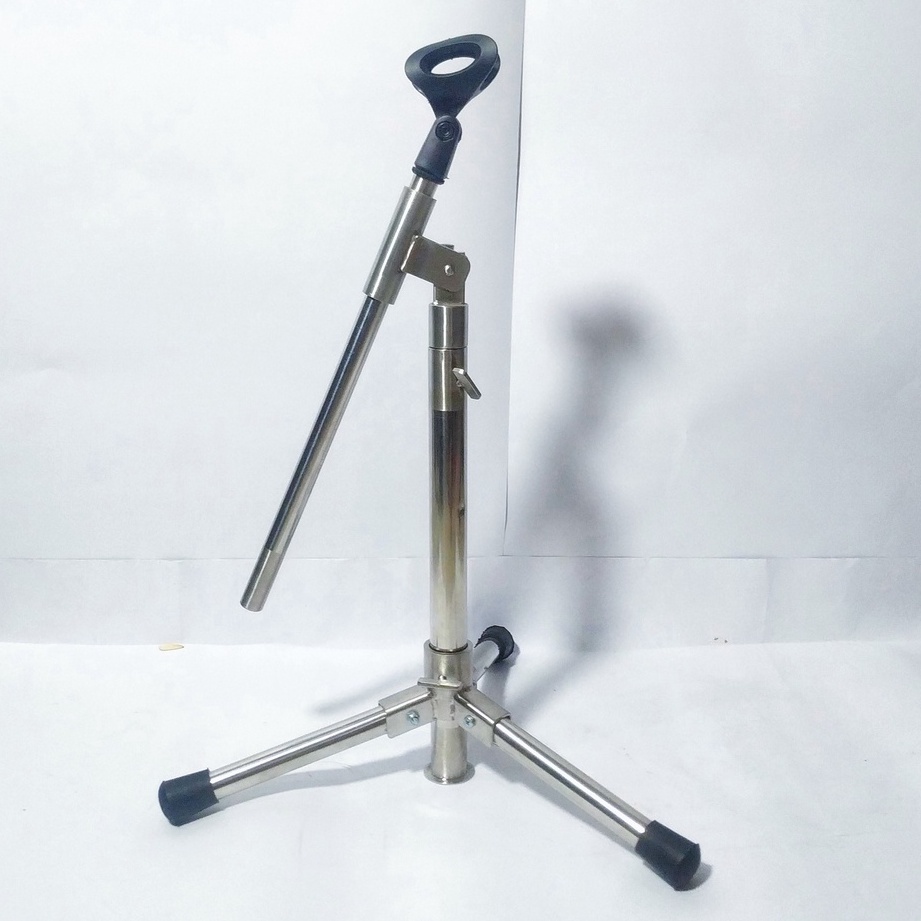 Stand mic pendek besi staenles stel stenles
