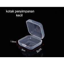 BOP KOTAK OBAT MINI TRANSPARANT / WADAH TEMPAT PENYIMPANAN PIL OBAT KAPSUL TABLET / STORAGE BOX CASE CONTAINER AKSESORIS PERHIASAN SERBAGUNA