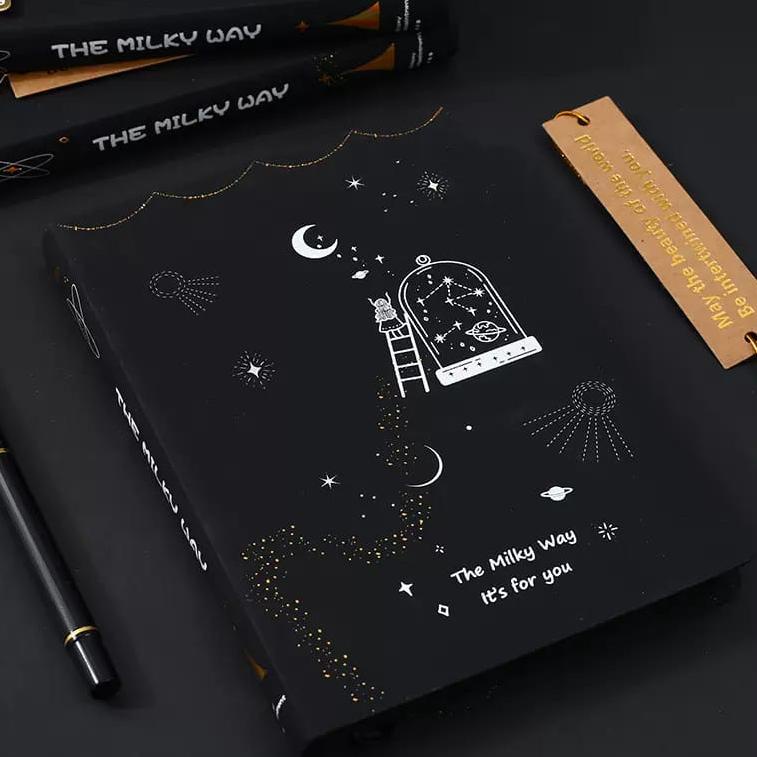 

(New)(P72B)-㊚) Diary Black The Milky Way bisa cod