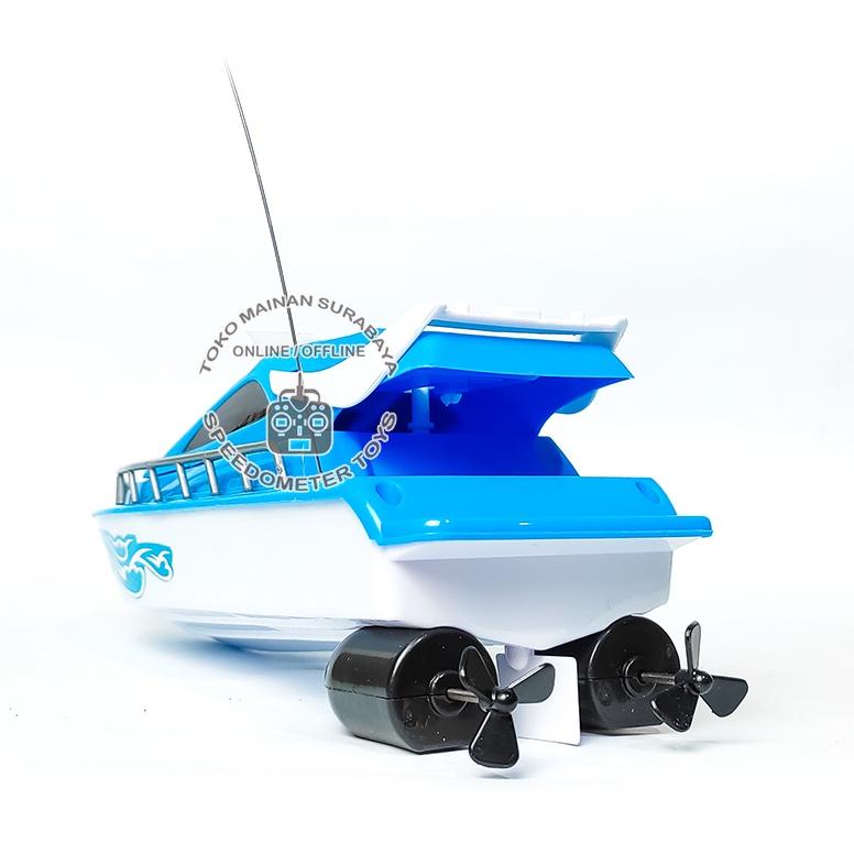 じ RC Kapal Pesiar Speed Boat | Mainan Edukasi Anak Kapal Remote Control ん