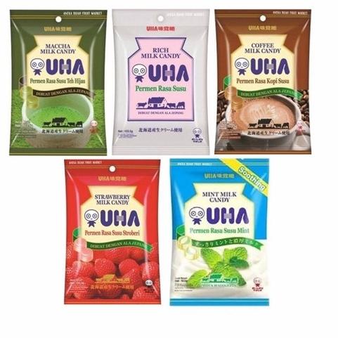 

[PRODUK IBFTM] UHA milk candy 103 gr permen susu jepang FWN