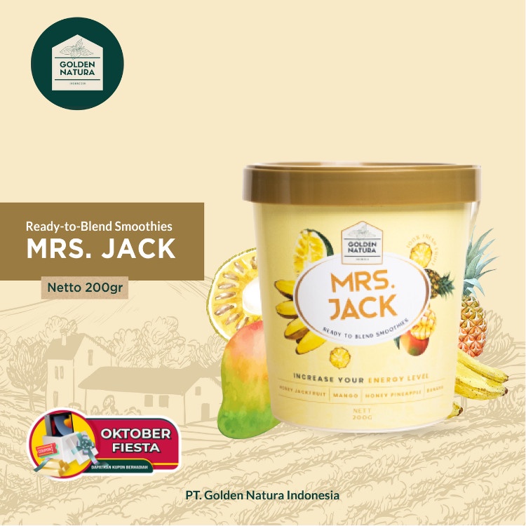 

Mrs. Jack Smoothies 200 gr