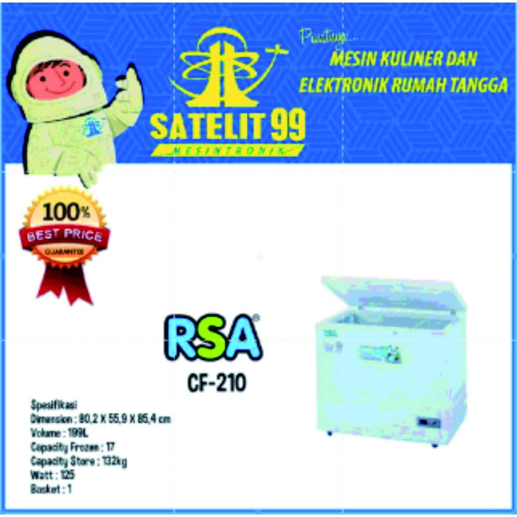 BOX FREEZER RSA CF-210