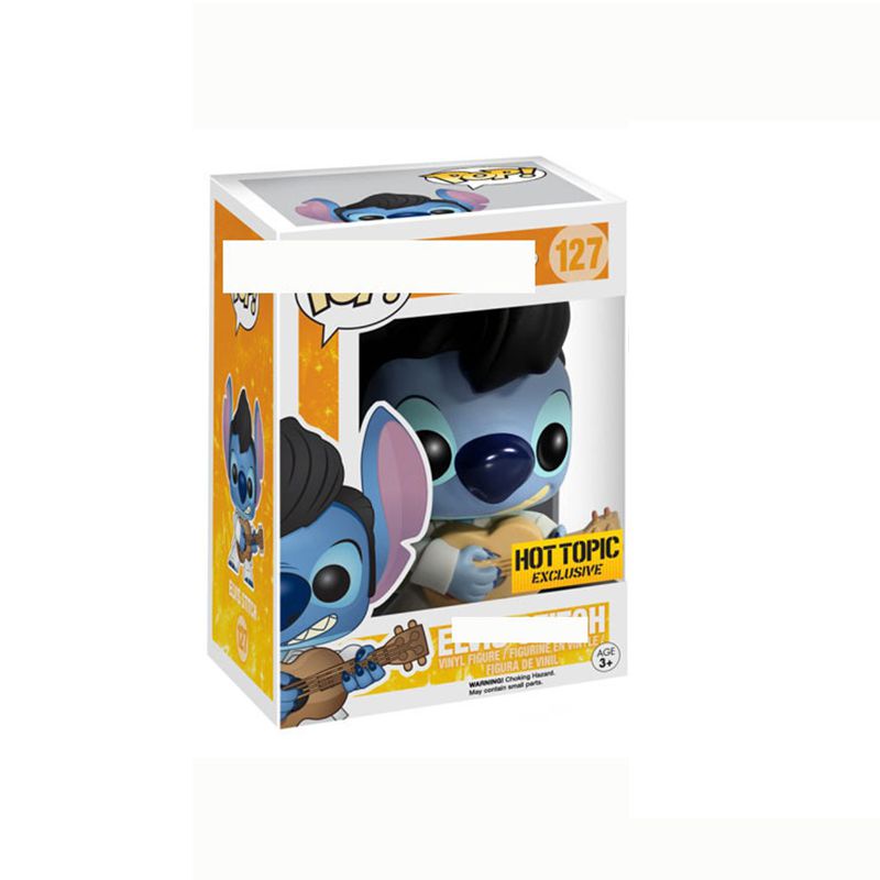 Pop Stitch Anime Lilo Disney &amp; Funko Kids Stitch Hadiah Mainan Figure Karakter Elvis