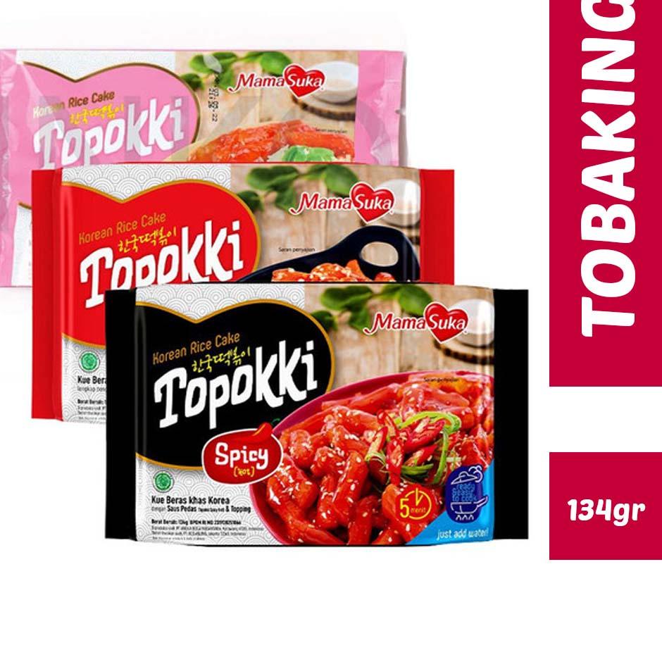 

• Mamasuka Topokki mama suka Tteokbokki topoki snack Instan Korean Rice Cake HALAL Original Creamy Hot Spicy 134g ぐ