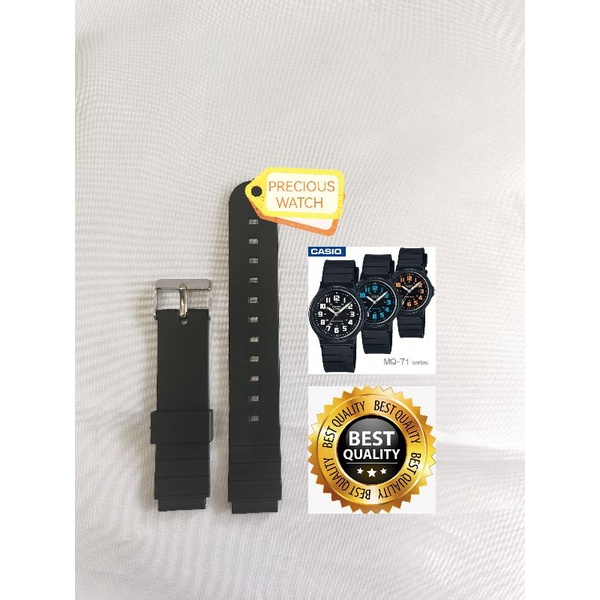 Tali jam Casio mq 71 strap jam tangan Casio MQ-71 tali Casio MQ-71 Casio mq-71 rubber Casio mq-71