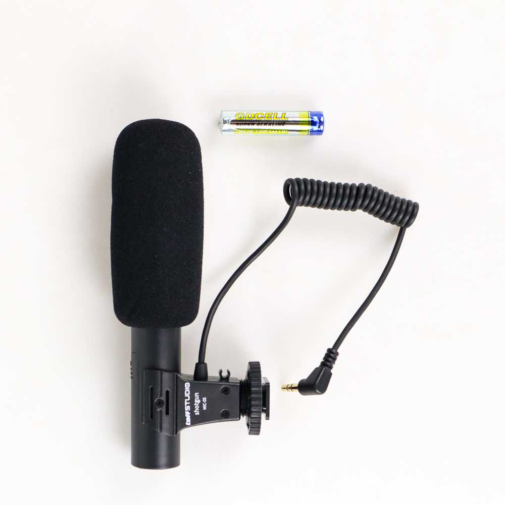 TaffSTUDIO Shotgun Microphone untuk DSLR - MIC-05