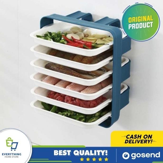

RAK NAMPAN TALENAN WADA SAYUR BAWANG GANTUNG DINDING 6 SUSUN