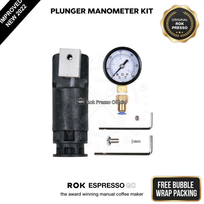 CJ Plunger Rok Presso GC Pro Extreme Kit + Manometer | Plunger RokPresso