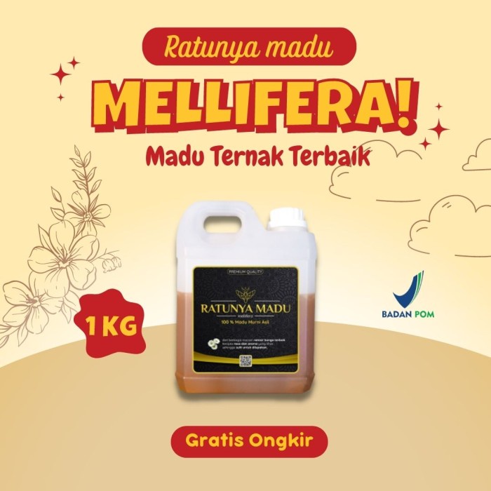 

Madu Murni Asli 1kg- Madu Multiflora Murni 100% Asli - 1 KG