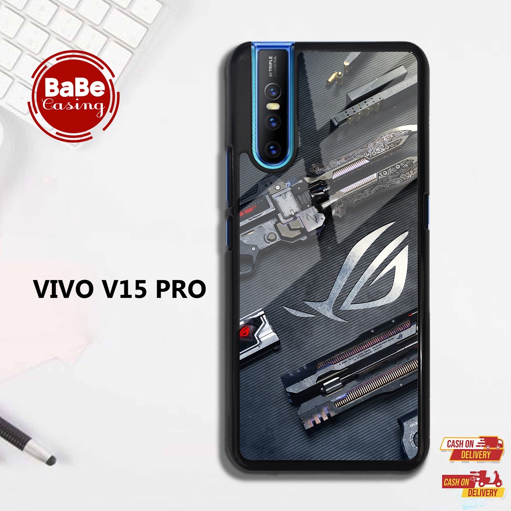 Case VIVO V15  PRO Casing Hp VIVO V15  PRO [ ROG ] Case Hardcase Softcase Glosy Bisa Cod