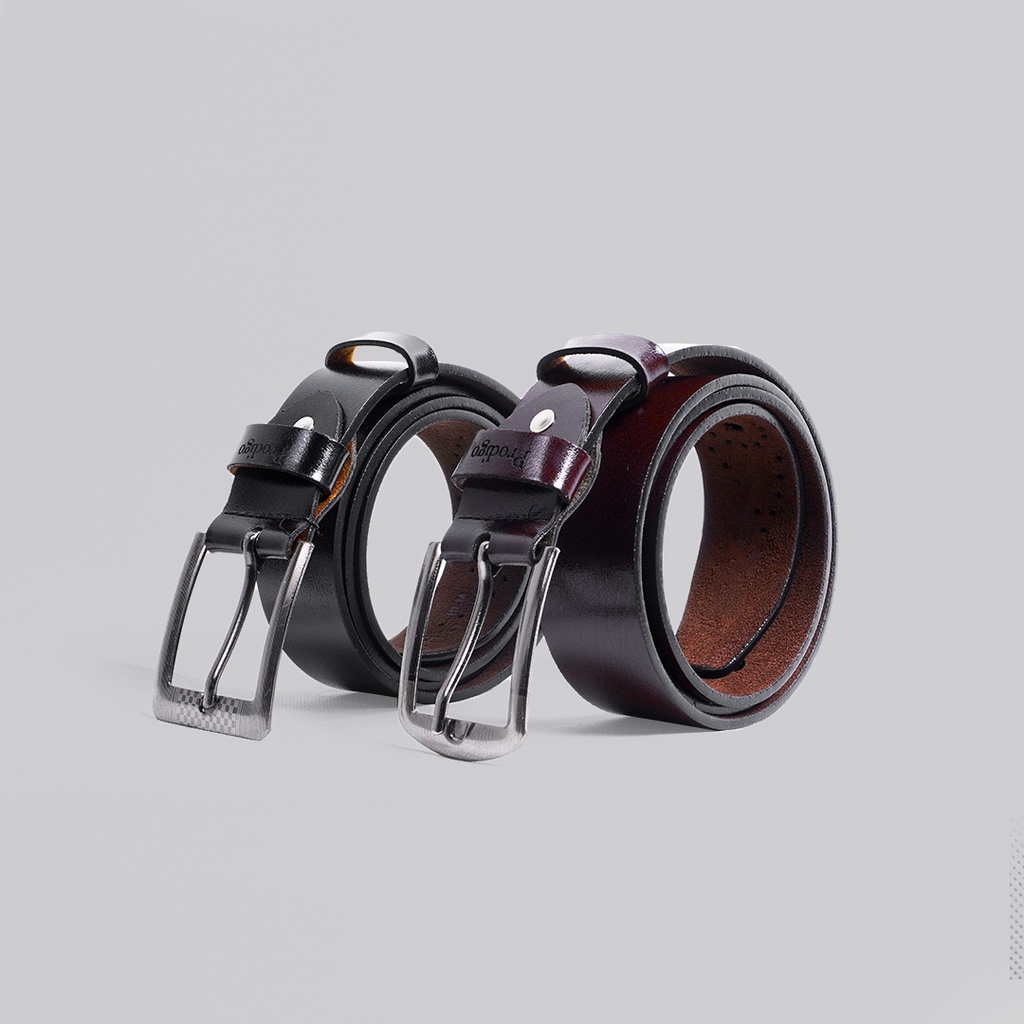Prodigo * Sabuk Pria Sampari | Ikat Pinggang Kulit Premium | Leather Belt | Gesper Kulit Klasik