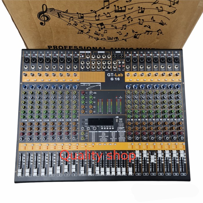 Sound Mixer 16 Channel Gt Lab By Rdw Gt16 Original