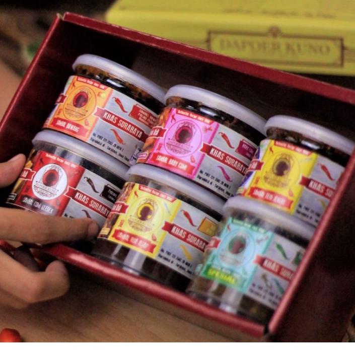 

↙ Paket Best Seller isi 6 Sambal DAPOER KUNO ↑