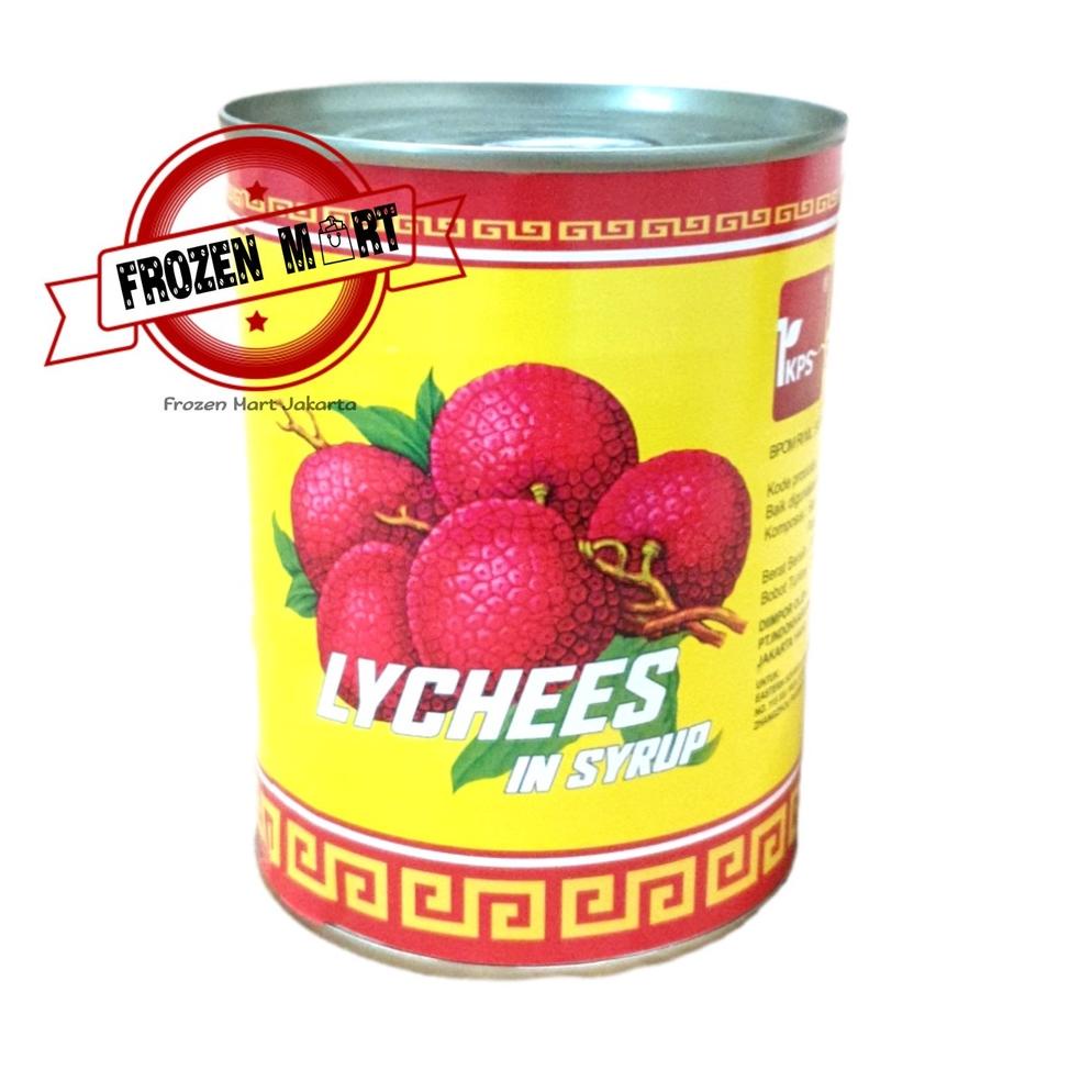 

12.12 Promo >> IKPS Lychees in Syrup / Buah Leci Kaleng / Lychee in Can 567 Gr