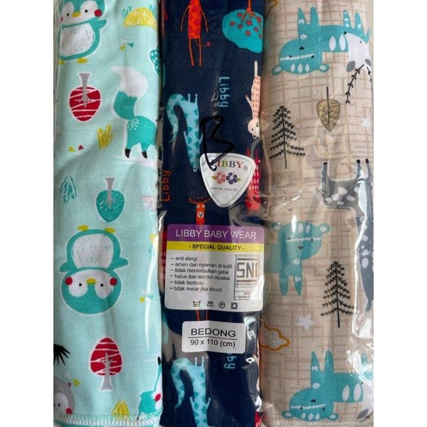 Bedong Libby Baby Swaddle / Kain Bedong Bayi