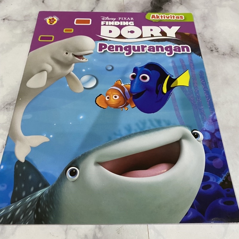 Finding dory belajar pengurangan finding nemo buku cerita anak bahasa indonesia dongeng storybook be