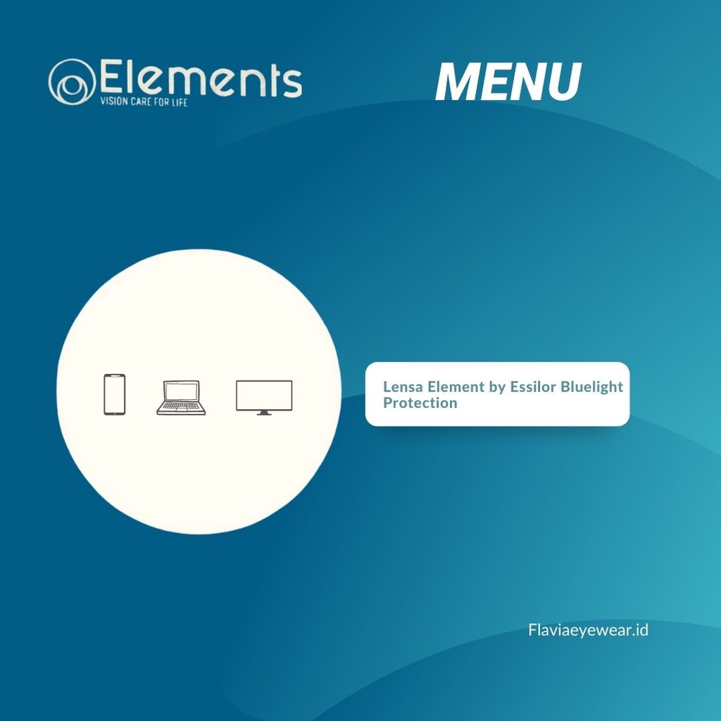 Lensa Element by Essilor Bluelight Protection 1.6