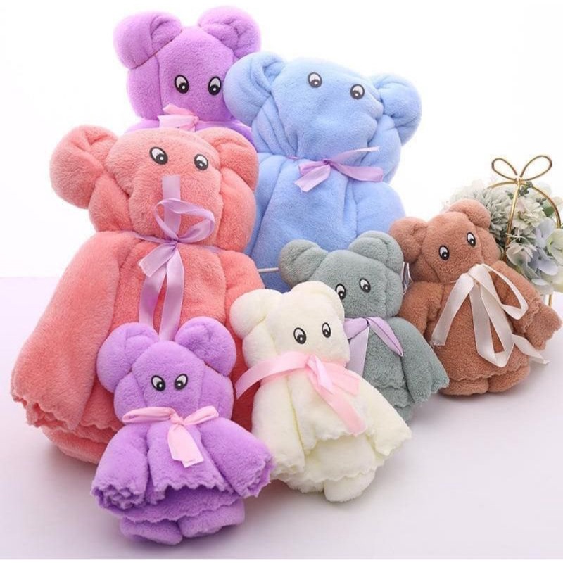 Handuk Mandi Bayi My Dream Handuk Gajah Set isi 2 CarterLove