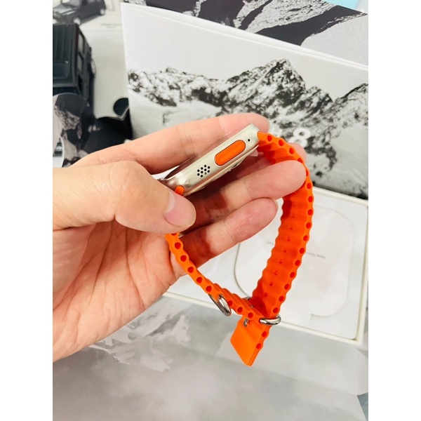 Smartwatch N8 ULTRA PLUS Smartwatch Ultra Jam Tangan Olahraga Kesehatan Bisa Kalkulator ukuran 49MM