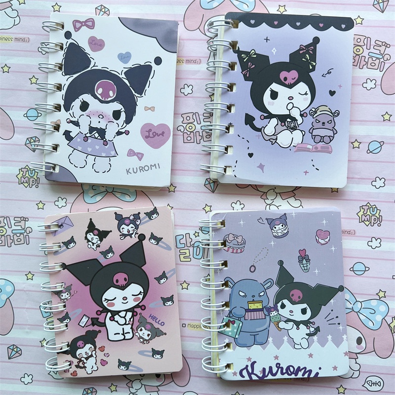 Sanrio Notebook Kuromi Cinnamoroll Pompompurin My Melody Daily Weekly Planner Agenda Weekly Stationery Kantor Perlengkapan Sekolah