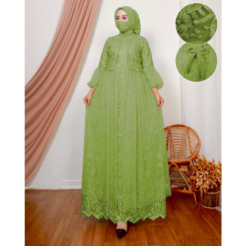 BJ - MAXI VANESSA / GAMIS VANESA / GAMIS PESTA / GAMIS BRUKAT