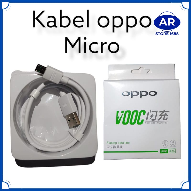 AR-KABEL DATA OPPO/REALME VOOC FLASH V8/MICRO DAN TYPE C