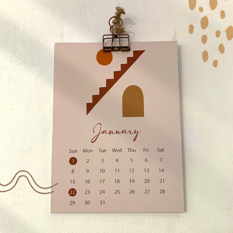 

Kalender Dinding 2024 Aesthetic | Korean Kalender 2024 Meja Ukuran Besar A3+