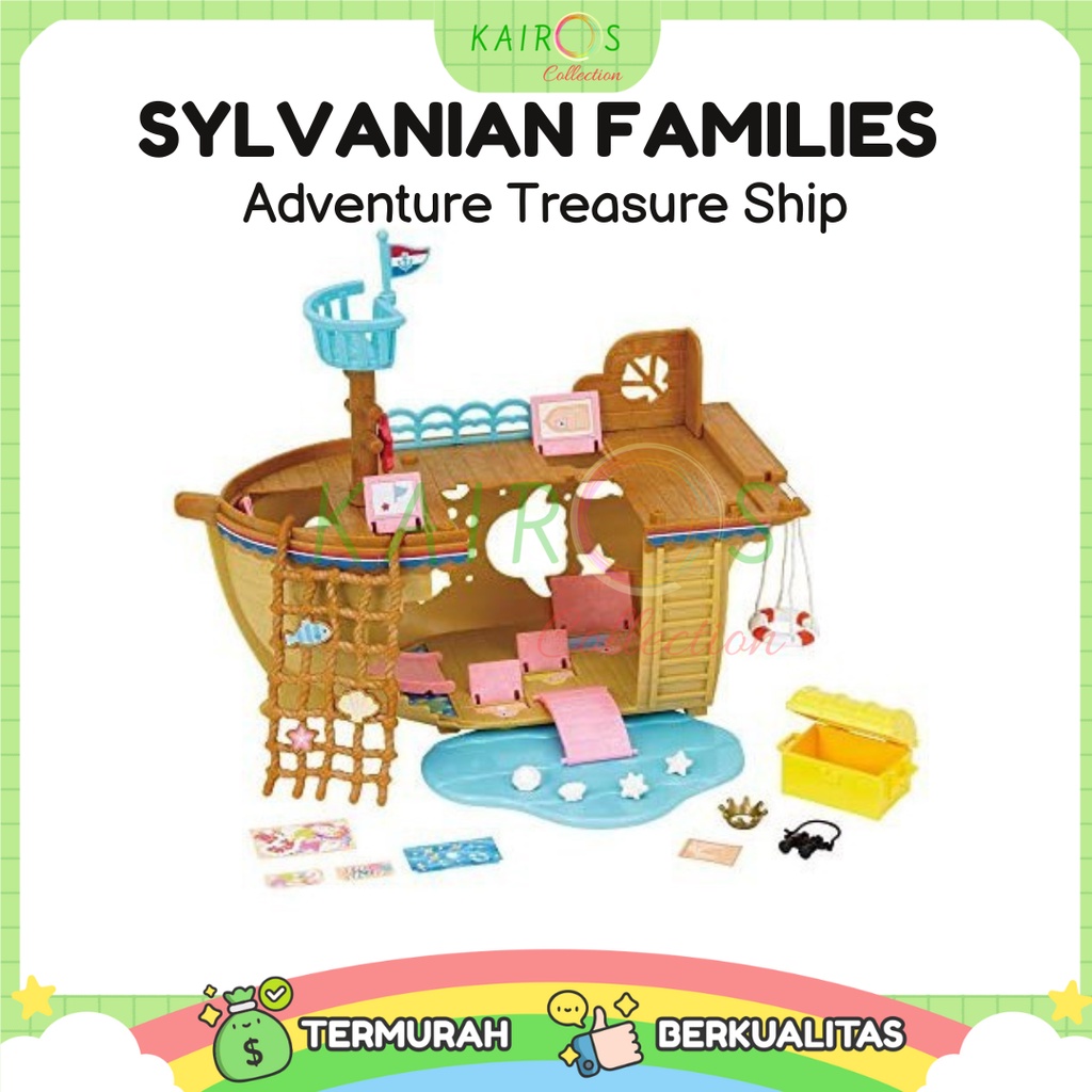 Sylvanian Families Adventure Treasure Ship