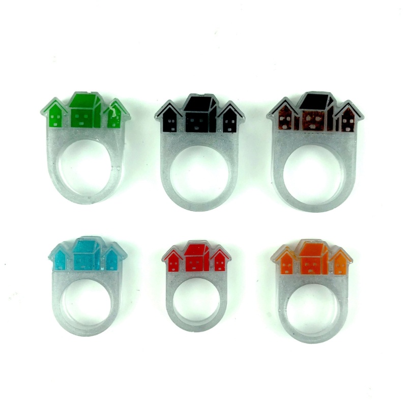 Siy Cincin Cetakan Silikon Untuk Resin Perhiasan Casting Silicone Moulds Making DIY Rings