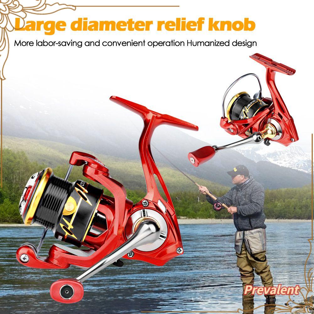 Preva Reel Pancing LT2500 Series Lure Wheel Metal Spinning Wheel