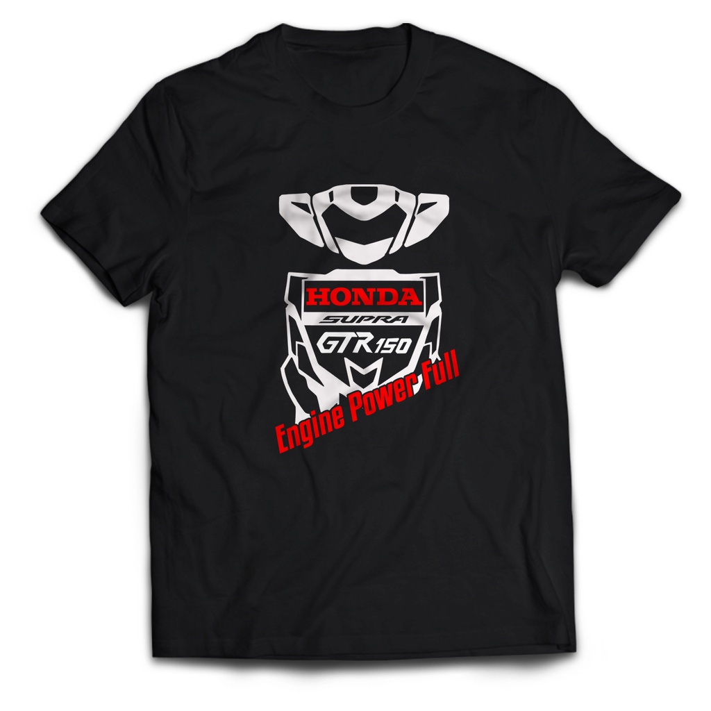 Kaos Pria Otomotif Motor Supra GTR 150 Power Full Dewasa Baju Atasan Unisex PakeKaos