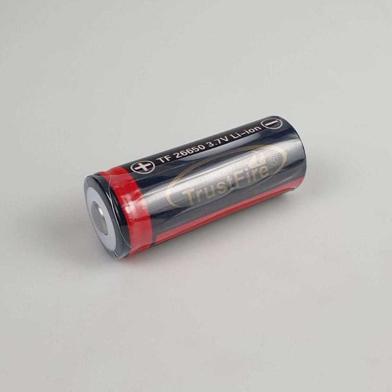 Batu Baterai TrustFire 26650 5000mAh 3.7V Button Top