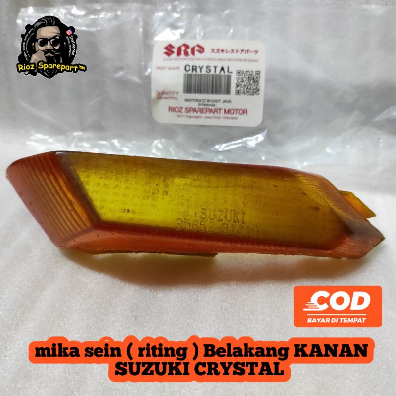 mika sein suzuki crystal belakang kaca lampu sen crystal belakang mika sen suzuki kristal