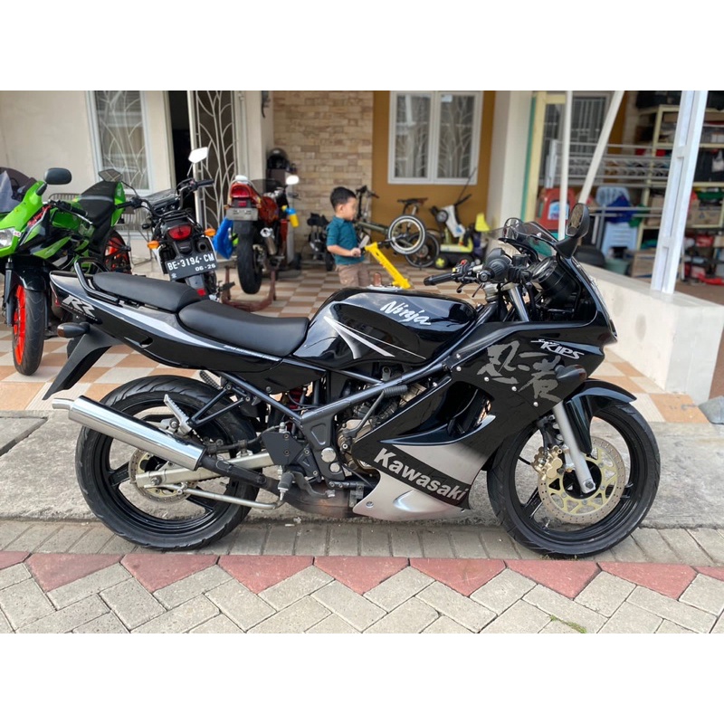 kawasaki ninja rr 2010 black istimewa