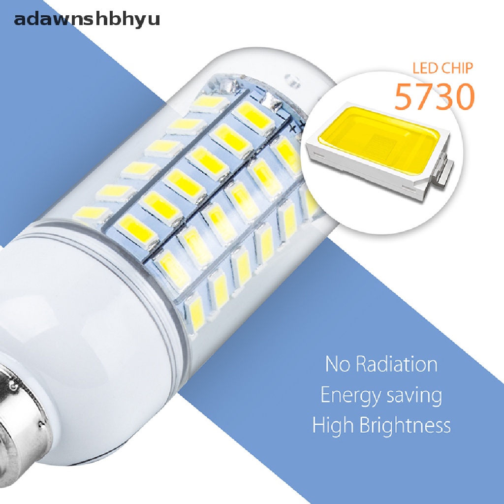 Lampu Bohlam Jagung LED adawnshbhyu E27 E14 7W 9W 12W 15W 20W 25W 5730 SMD Lampu Bohlam Jagung warm white ID