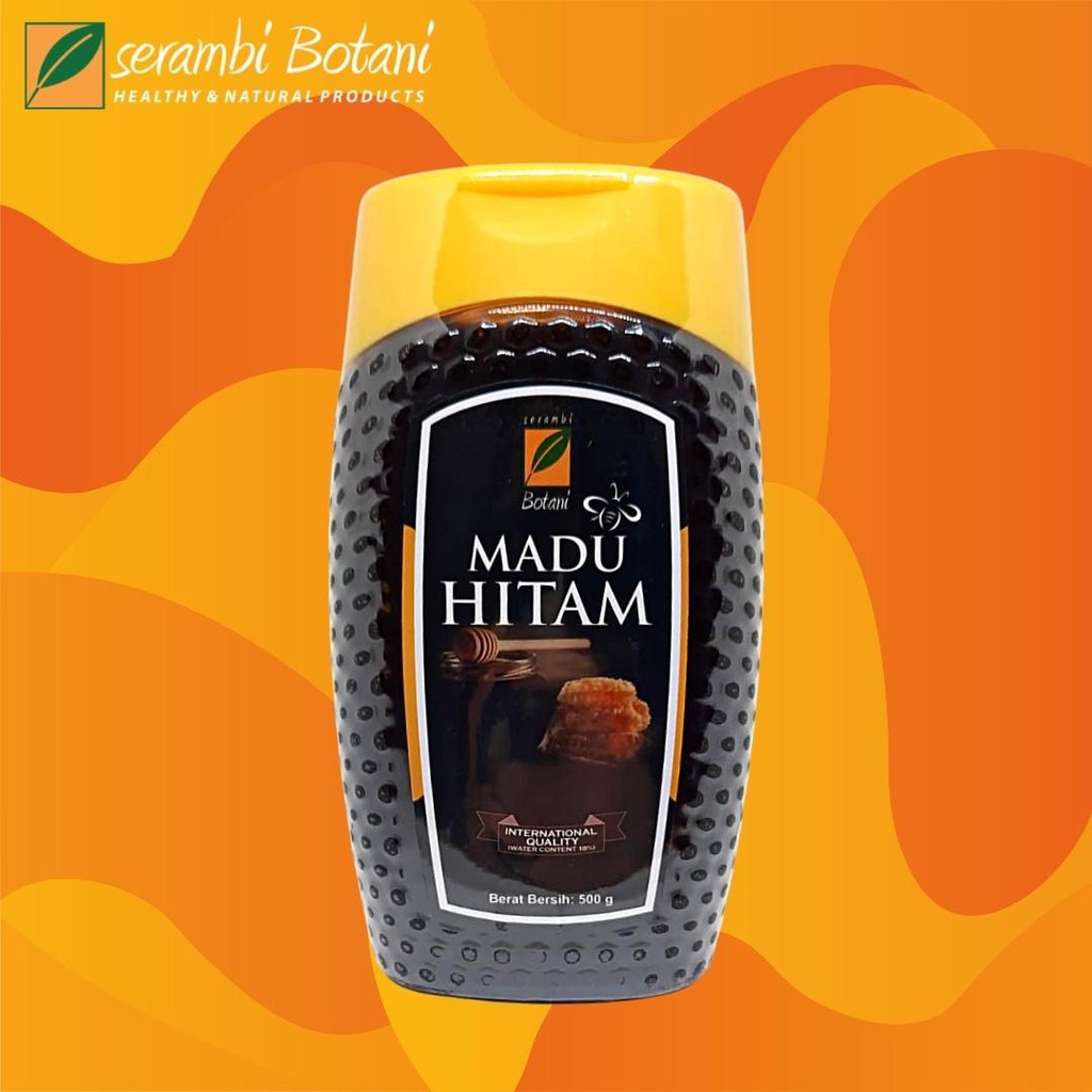 

Madu Hitam Pahit Asli Murni 500gr Serambi Botani