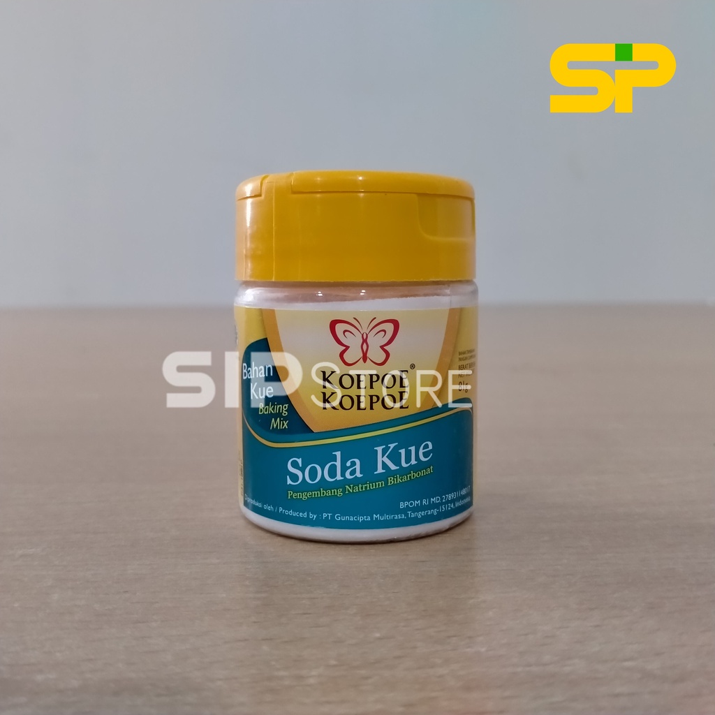 Soda Kue KOEPOE KOEPOE 81gr / Baking Soda KOEPOE / Natrium Bicarbonate / Pengembang Kue 81 gr