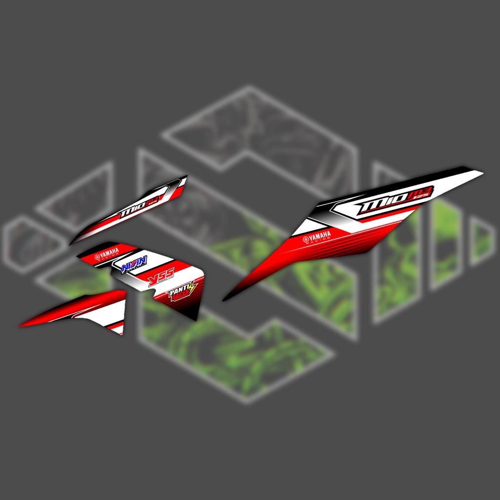 List Stiker Striping Variasi Mio M3/Mio 125/Mio Z - Stiker Striping Variasi Mio M3 - Stiker Mio 125 
