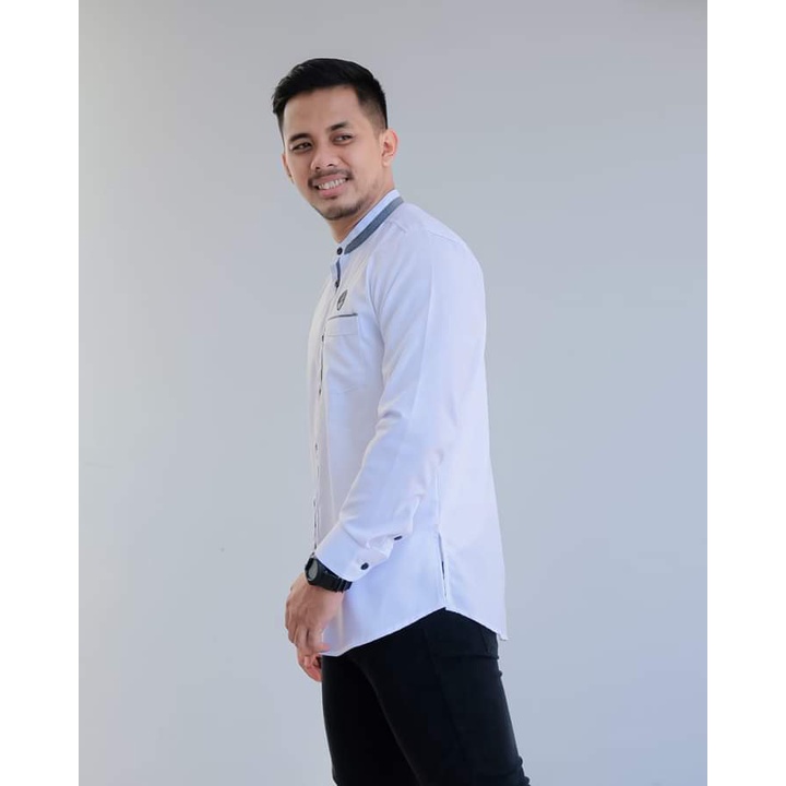 Baju koko pria dewasa lengan panjang terbaru matt katun