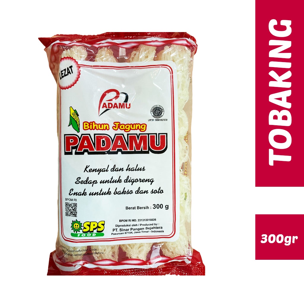 

Bihun Jagung Padamu 300gr Merah Mihun