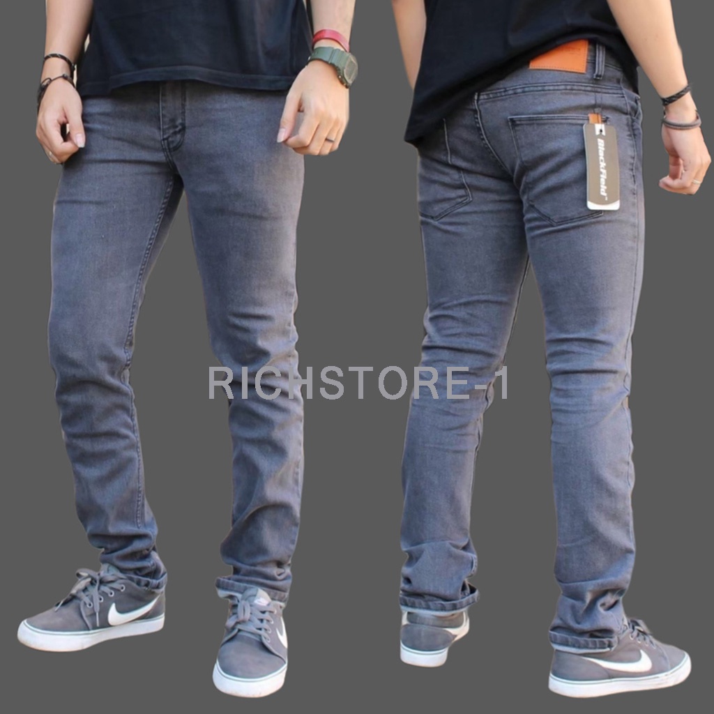 CELANA JEANS PRIA UKURAN JUMBO/BIG SIZE MELAR JEANS SLIMFIT 27 sampai 42