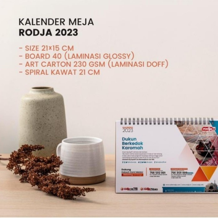 

✨NEW✨ - kalender rodja 2023 meja kalender masehi