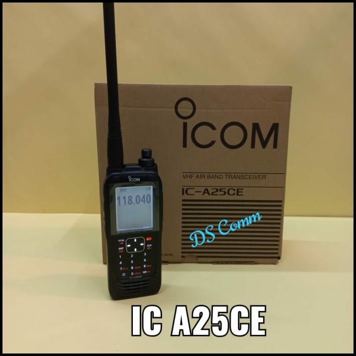 Promo Icom Ic-A25Ce Ht Vhf Airband Gps Ori New Garansi Ht Airband Ica25 A25