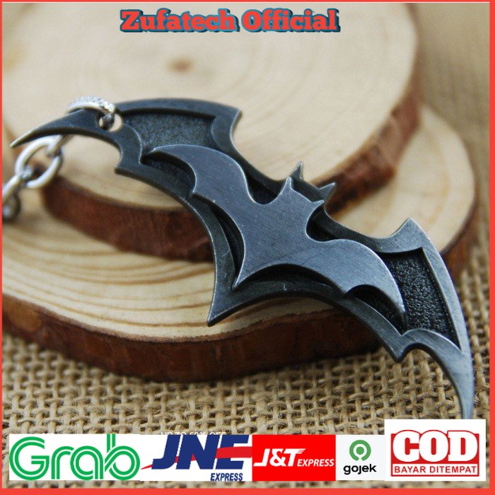 Gantungan Kunci Super Hero Batman Key Chain - GB6675 - Cool Silver